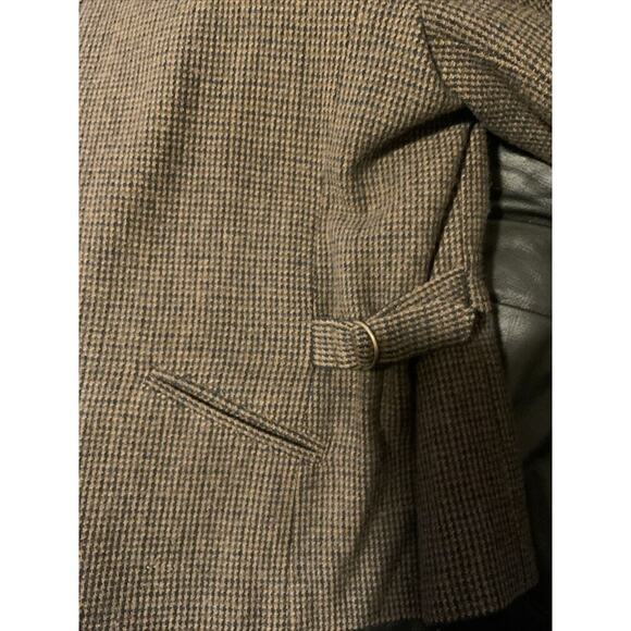 Braebrook Vintage 100% Wool Fully Lined Crop Plaid Jacket Blazer Women's Size 14 - Picture 4 of 8